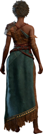 Barbarian Clothes Human Back